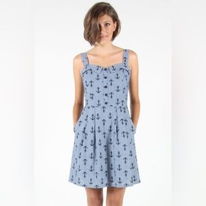 Birds of North America Motmot dress